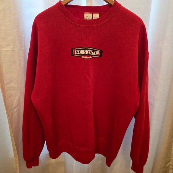 NC State Wolfpack Vintage M.J. Soffe 90's Sweatshirt Size XL - Picture 1 of 6